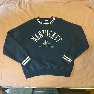Abercrombie & Fitch Blue Crewneck Sweater with Classic Design
